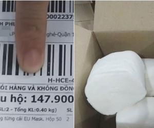 Treo khẩu trang bán giấy vệ sinh, chàng trai Sài Gòn mếu máo khi bị shop online lừa trắng trợn