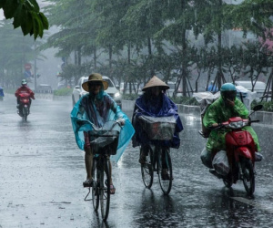 Hà Nội và khu vực Bắc Bộ chuẩn bị đón đợt mưa lớn kéo dài