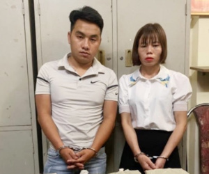 Đôi nam nữ vận chuyển 32 bánh heroin lấy 50 triệu tiền công