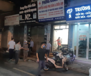 NÓNG: Thai phụ 15 tuần tử vong tại phòng khám tư ở Hà Nội