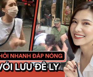 Phỏng vấn nóng Lưu Đê Ly về vụ ẩu đả ở Hàng Buồm: 'Vợ chồng tôi đã vướng phải vụ hành hung được chuẩn bị kỹ càng từ trước'