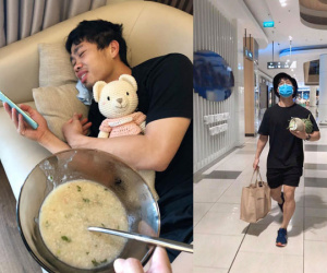 Công Phượng đi nhổ răng thôi cũng được Viên Minh bưng cháo đến tận giường nhưng ra ngoài đường là phải 'tay xách nách mang' cho vợ thế này đây