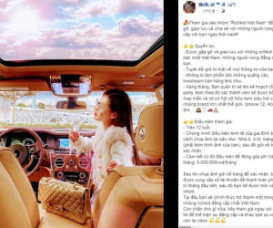 Xôn xao hội Rich kid Việt tuyển hội viên với nhiều điều kiện gây sốc: Trên 12 tuổi phải chứng minh gia đình có điều kiện khủng, góp 5 triệu 'phí chơi chung' mỗi tháng mới được gia nhập?
