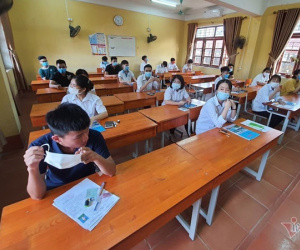 123 thí sinh thi lại tốt nghiệp THPT sáng nay