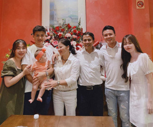 Chị dâu khoe được Quang Hải đích thân vào bếp chiêu đãi nhân dịp sinh nhật, đáng chú ý là bức ảnh chụp gia đình có mặt Huỳnh Anh
