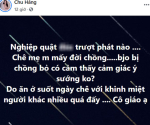 Giữa làn sóng 'Thương chị!', hot girl 3 đời chồng Chu Hằng bỗng quay sang tố ngược Âu Hà My khinh người, bị cắm sừng là... nghiệp quật?