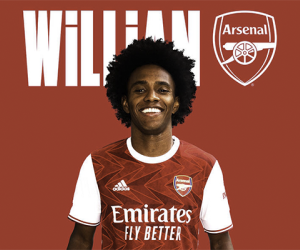 CHÍNH THỨC: Willian đã là người của Arsenal