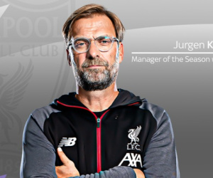 Juergen Klopp giành danh hiệu HLV xuất sắc nhất Ngoại hạng Anh 2019/20