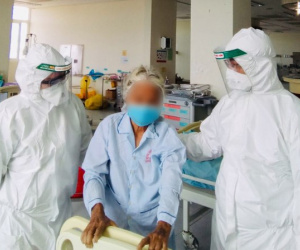 Cụ bà 100 tuổi nhiễm Covid-19 đang hồi phục tích cực, không còn phải thở oxy
