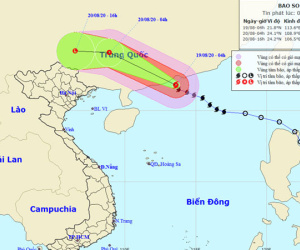 Dự báo thời tiết 19/8: Bão số 4 suy yếu, mưa giông ở nhiều nơi
