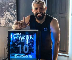 Soi dàn gaming PC 'chất lừ' của ngôi sao Kun Aguero