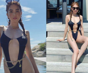 Ngọc Trinh diện nguyên set dệt kim xinh và sexy quá, các nàng học theo chắc chắn style 'lên đời'