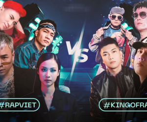 King of Rap bất ngờ vượt mặt Rap Việt trên top trending YouTube