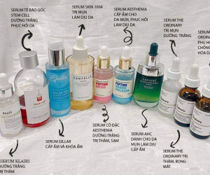 Cô nàng xinh đẹp hút nghìn like khi gợi ý 10 loại serum cấp ẩm, làm dịu, se mụn có giá bình dân