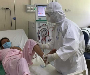 Bệnh nhân 504 suy thận mạn, điều trị đái tháo đường 20 năm công bố khỏi Covid-19