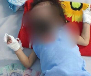 Kẻ gian nhẫn tâm lấy hình ảnh bé gái 15 tháng tuổi bỏng nặng đăng Facebook, bịa chuyện điều trị ở BV Chợ Rẫy để trục lợi