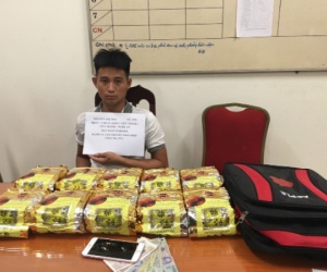 Được bạn tù giới thiệu vận chuyển thuê gần 10kg ma túy đá