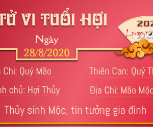 Tử vi thứ 6 ngày 28/08/2020 của 12 con giáp: Sửu gặp chuyện, Mão gặp Thần Tài
