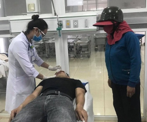 Xác minh 2 cán bộ công an xô xát nghi do mâu thuẫn tiền bạc
