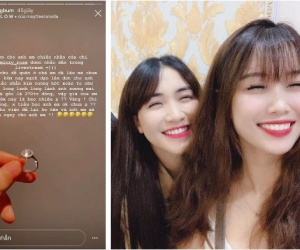 Bạn gái Văn Toàn hài hước rao bán nhẫn kim cương hột xoàn giá 270 triệu đồng mà Hoà Minzy để quên