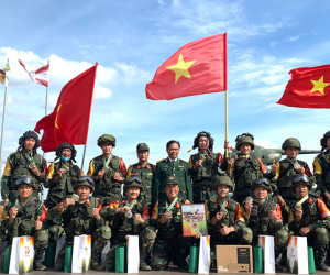 Công binh Việt Nam giành giải ba tại Army Games 2020