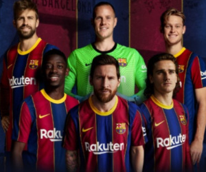 Barcelona bị chỉ trích vì dùng hình ảnh Messi quảng cáo áo đấu mới