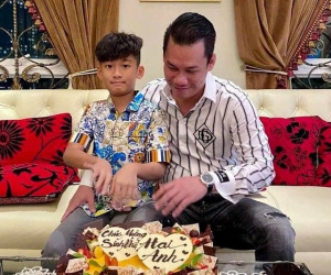 Chồng Lệ Quyên cùng con trai đón sinh nhật, dấy lên tin đồn hôn nhân tan vỡ