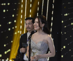 Hồng Diễm khóc không ngừng khi nhận giải Nữ chính ấn tượng nhất VTV Awards, nhắc tới 'Ngôi sao Khuê của anh Bảo' khiến fan vỡ òa