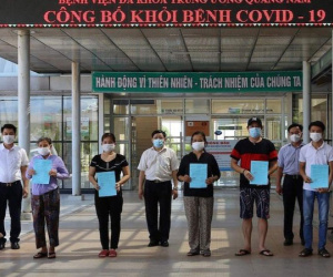 Thêm 19 bệnh nhân Covid-19 ở Quảng Nam được xuất viện