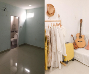 Cô nàng tự decor phòng 12m2 chỉ với 3,5 triệu đồng, tha hồ sống ảo tẹt ga mà chẳng cần đi đâu