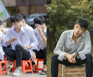 Về thăm trường cấp 3 ngày khai giảng, nam sinh 2K1 bất ngờ chiếm spotlight vì đẹp trai lai láng, biểu cảm siêu cấp dễ thương