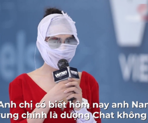 Vietnam's Next Top Model: Nữ chính chuyển giới của 'Người ấy là ai?' xuất hiện với hình ảnh băng kín mặt, bị Nam Trung chất vấn gay gắt