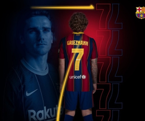 Barca trao áo số 7 cho Griezmann