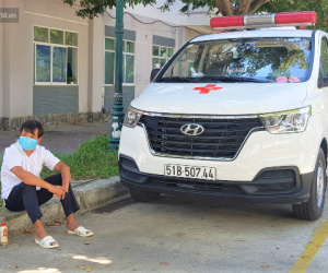 Ông Đoàn Ngọc Hải và xe cứu thương lần đầu đến Đà Nẵng: 'Tôi rất sợ người dân hiểu lầm mình lợi dụng để kiếm tiền, nổi tiếng'