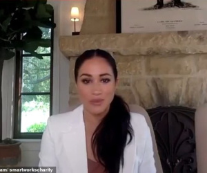 Meghan Markle lần đầu xuất hiện sau khi hoàn trả hết tiền cho dân Anh nhưng để lộ gương mặt khác lạ