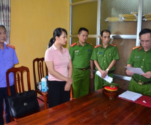 Tham ô tài sản gần 2 tỷ đồng, nữ kế toán bị khởi tố