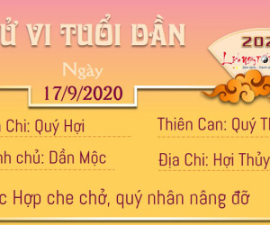 Tử vi thứ 5 ngày 17/09/2020 của 12 con giáp: Mão vượng duyên, Thân thị phi