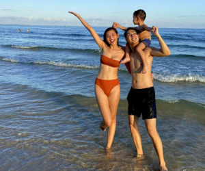 Chúng Huyền Thanh tiết lộ mang thai lần 2: 'Chẳng nghén gì, chỉ nghén chồng' nên ông xã không dám xa nhà