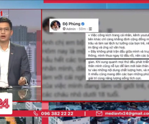 BTV Việt Hoàng và cộng sự lên tiếng cám ơn Độ Mixi ngay trên sóng truyền hình VTV sau chia sẻ của nam streamer