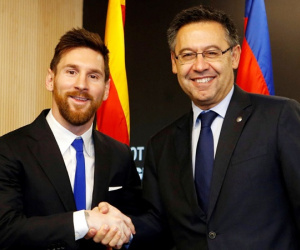 Bartomeu: 'Tôi không thể để Messi ra đi'