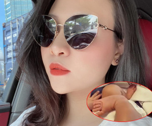 Đàm Thu Trang khoe khoảnh khắc cực yêu của con gái, nhìn tay chân mũm mĩm mà ai cũng xuýt xoa