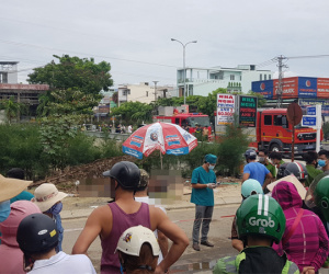 Thi thể phụ nữ co cứng dưới cống cầu Đa Cô, người có nhiều vết thương nghi bị bỏng