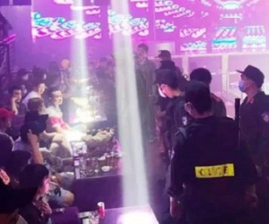 Phát hiện hơn 100 'dân chơi' dương tính với ma tuý bên trong quán Bar