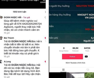 Ông Đoàn Ngọc Hải tức giận vì bị mạo danh trên mạng xã hội để quyên góp tiền từ thiện