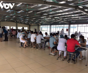 Gần 70 công nhân Công ty TNHH Quảng Phong Việt Nam có triệu chứng bệnh về thần kinh