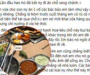 Buổi đầu hẹn hò dẫn đi ăn nướng vỉa hè bị bạn gái chê, nam thanh niên đã có một pha xử lý 'đi vào lòng đất' khiến dân tình tranh cãi kịch liệt