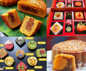 Hàng lạ mùa trung thu: Bánh vị phở, bánh nhân lươn nướng và hàu