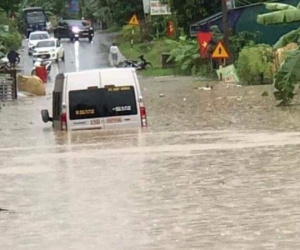 Mưa lớn ở Phú Thọ khiến 2 người chết, 7 người bị thương