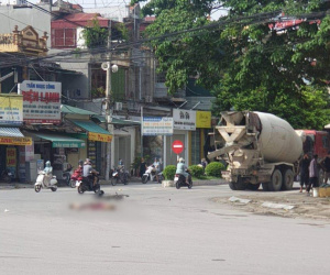 Đi vào điểm mù, một phụ nữ bị xe bồn cán tử vong