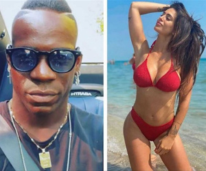 Balotelli đính hôn với siêu mẫu Italy sau 1 tháng hẹn hò